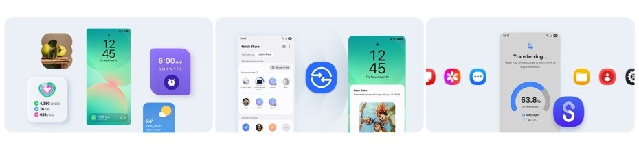 Samsung Galaxy A26 5G vylepčené rozhraní One UI 7